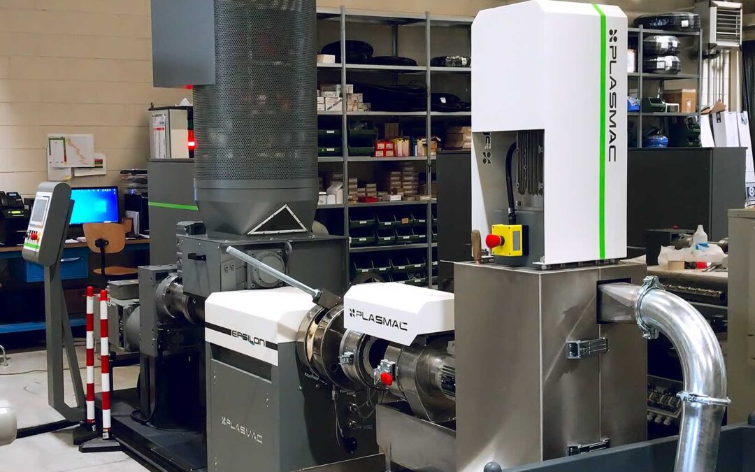 Plasmac Raises the Bar with the Latest Addition to Its Range of In-house Plastics Waste Recycling Machines